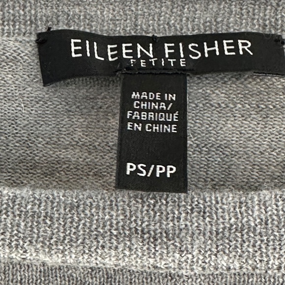 Eileen Fisher Cashmere Silk Sweater - Picture 13 of 13
